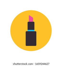 diseño de iconos de estilo de bloques planos, maquillaje estilo moda cosmética glamour piel facial y glamour Tema vectorial Ilustración vectorial