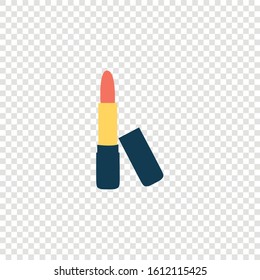 lipstick in a flat style. Vector graphics