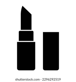 lipstick Glyph Style vector icon which can easily modify or edit