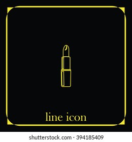 Lipstick icon.