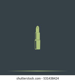Lipstick icon.