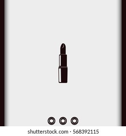 Lipstick icon.