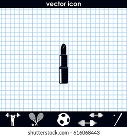 Lipstick icon.