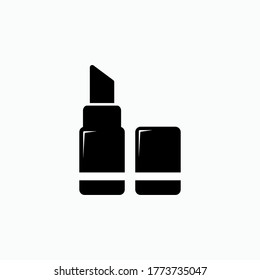 Lipstick Icon. Beauty Element Symbol - Vector.