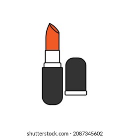 Lipstick icon design template vector isolated illustration