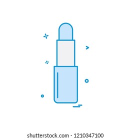 Lipstick icon design vector