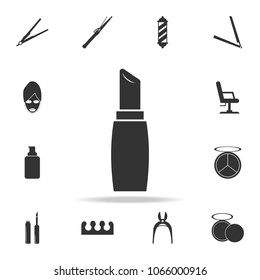 lipstick icon. Detailed set of Beauty salon icons. Premium quality graphic design icon. One of the collection icons for websites, web design, mobile app on white background