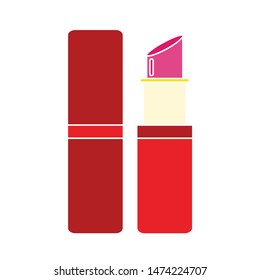 lipstick icon. flat illustration of lipstick vector icon. lipstick sign symbol