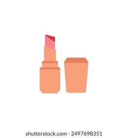 lipstick icon flat style vector