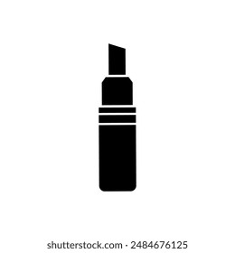 Icono de lápiz labial ilustrado en Vector