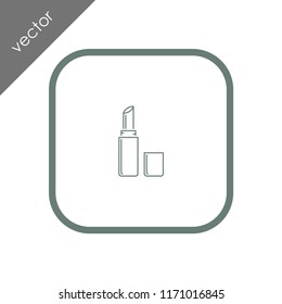 lipstick icon - illustration