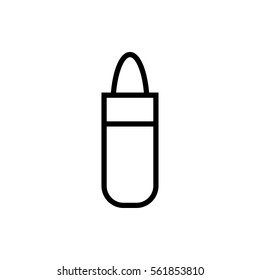 lipstick icon illustration isolated vector
