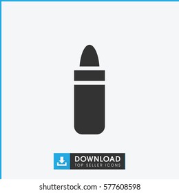 lipstick icon illustration isolated vector