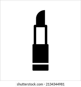 Lipstick icon. Isolated on White background