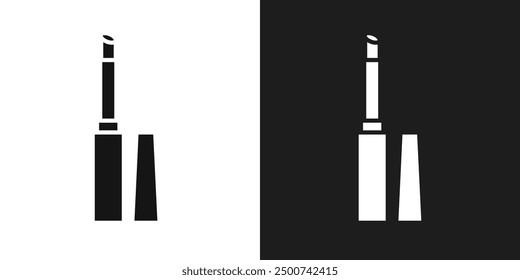 Vector de arte de línea de icono de lápiz labial