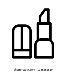 lipstick icon or logo isolated sign symbol vector illustration - high quality black style vector icons
