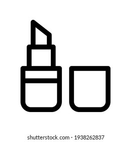 lipstick icon or logo isolated sign symbol vector illustration - high quality black style vector icons
