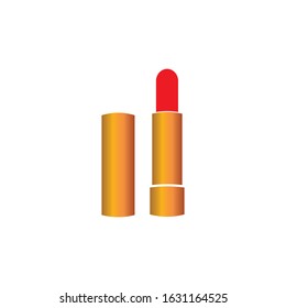 lipstick icon logo vector design
