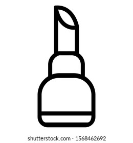 lipstick icon make up object sign vector illustration