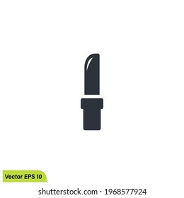 lipstick icon make up symbol simple design element