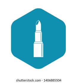 Lipstick icon. Simple illustration of lipstick vector icon for web