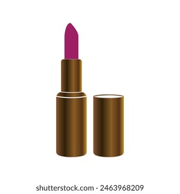 icono de lápiz labial vec6tor ilustración diseño simple