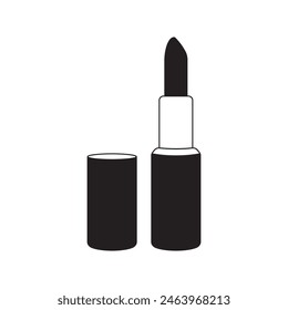 lipstick icon vec6tor illustration simple design