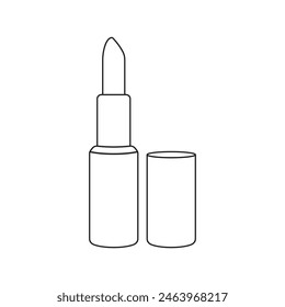 lipstick icon vec6tor illustration simple design