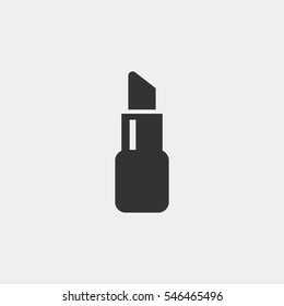 Lipstick icon vector