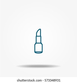 Lipstick icon vector