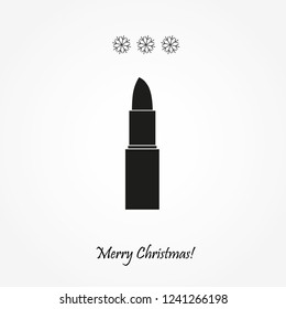 lipstick icon, Vector EPS 10 illustration style