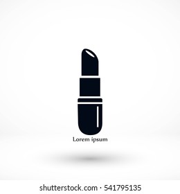 lipstick icon, Vector EPS 10 illustration style