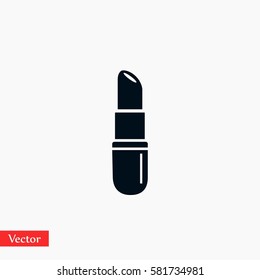 lipstick icon, Vector EPS 10 illustration style