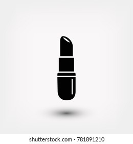 lipstick icon, Vector EPS 10 illustration style