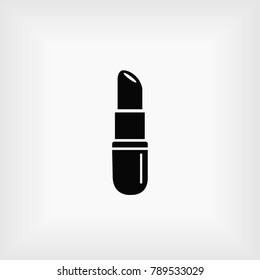 lipstick icon, Vector EPS 10 illustration style