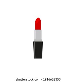 Lipstick Icon. Vector Illustration.	Isolated.