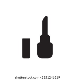 lipstick icon vector template illustration logo design