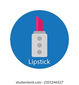 lipstick icon vector template illustration logo design