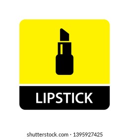 Lipstick icon for web and mobile