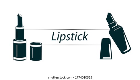 Lipstick icon. woman Lipstick icon