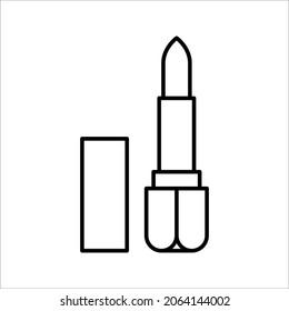 lipstick icon. Women's things element. Premium quality graphic design. vector illustration on white background