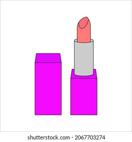 lipstick icon. Women's things element. Premium quality graphic design. vector illustration on white background