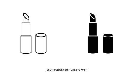 Lipstick icons pack for apps and web UI designs