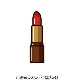 Lipstick illustration vector