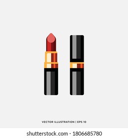 Palo de labios - Aislado en el elemento de diseño de ilustración de vector de fondo claro, EPS 10.