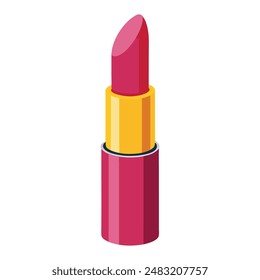 lipstick isolated on white background