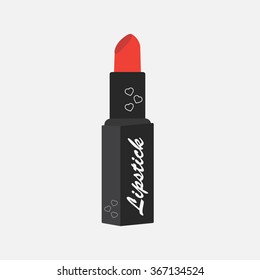 Lipstick isolated on white background