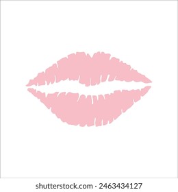 Lipstick lips red pink seal