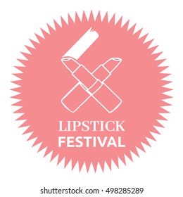 Lipstick Logo Vector