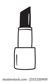 lipstick makeup hand drawn element icon